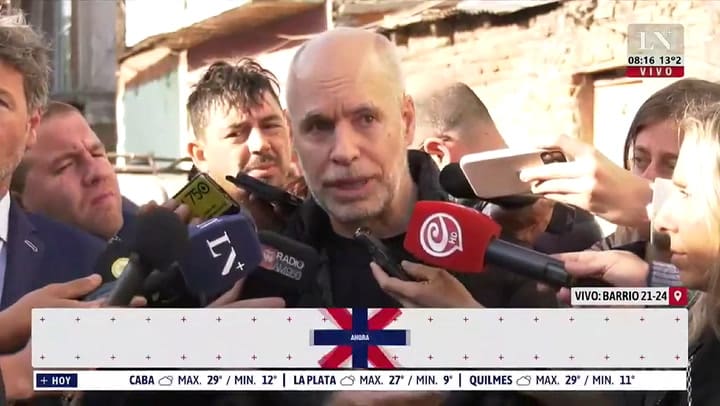 Rodríguez Larreta: 'Transformamos un búnker narco en un merendero'