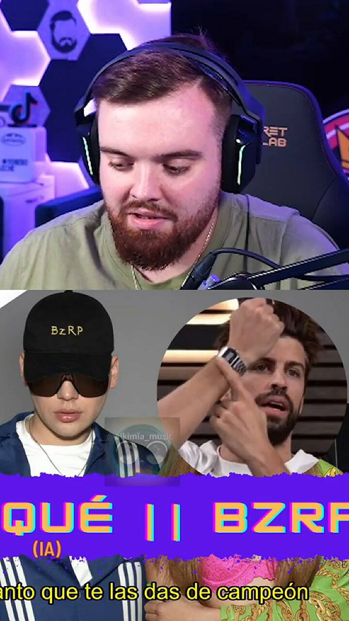Ibai utilizó la IA y le puso la voz de Piqué al hit de Shakira y Bizarrap