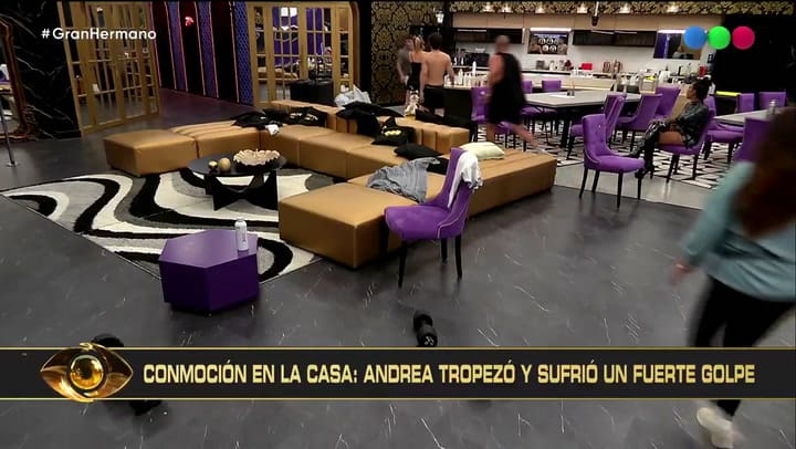 Las impactantes imágenes del accidente de Andrea del Boca en Gran Hermano