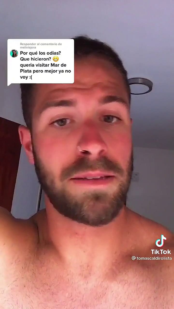 Los motivos de Tomás Caldiroli para detestar a los turistas en Mar del Plata