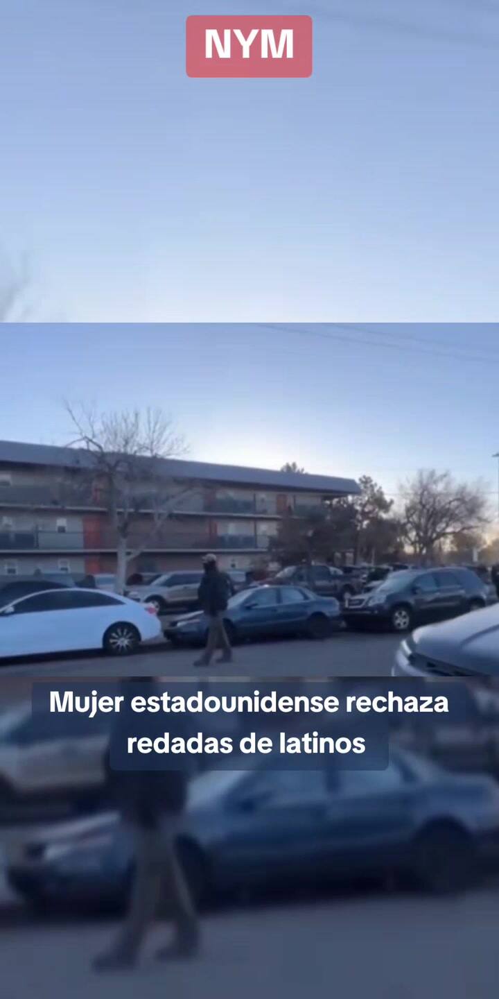 El video viral de una mujer que protege a los migrantes en medio de una redada