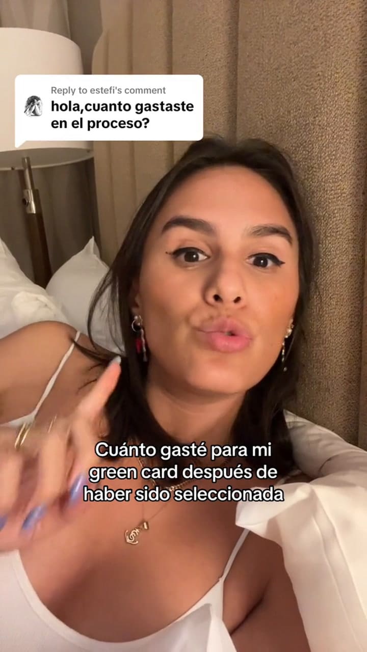 Una chica revela cuánto le costó su trámite de la lotería de vissas