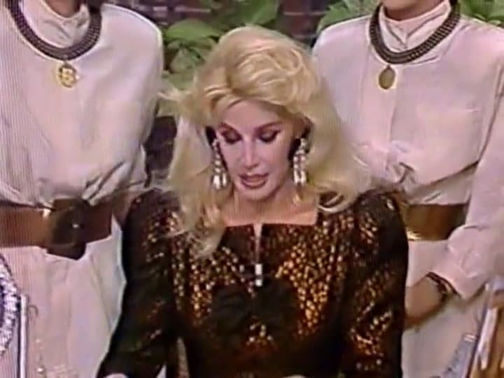 En 1987, los televidentes dibujan a Susana Giménez y a sus susanos - Fuente: Youtube