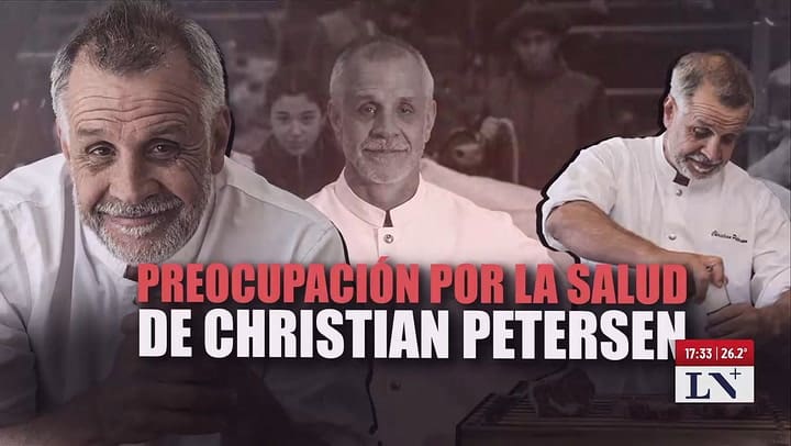 Preocupacion por la salud de Christian Petersenn