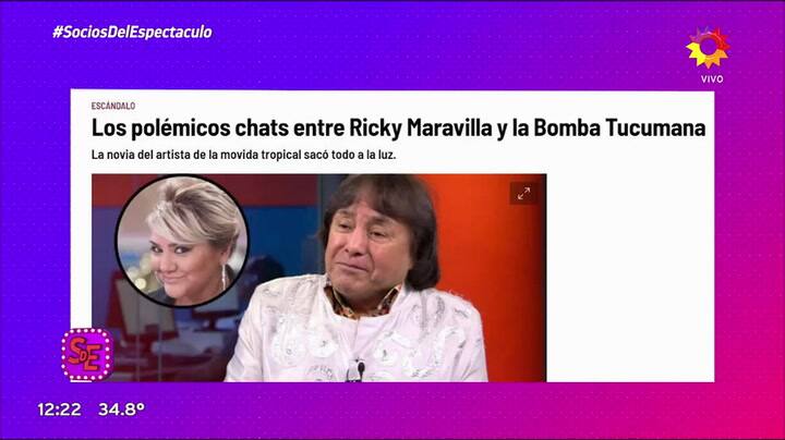 Escándalo por la supuesta relación de Ricky Maravilla y la Bomba