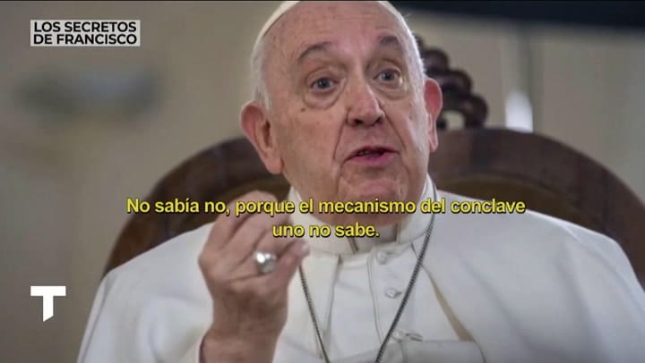 La entrevista inédita de Nelson Castro con el papa Francisco