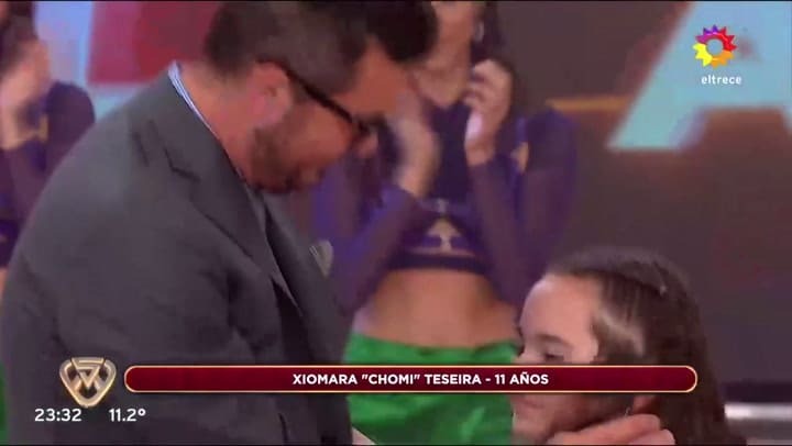 Marcelo Tinelli rompió en llanto en La Academia