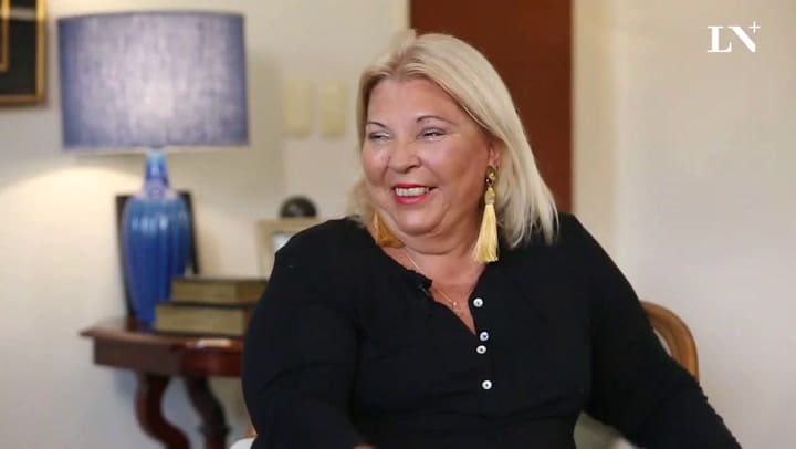 Elisa Carrió sobre Lavagna