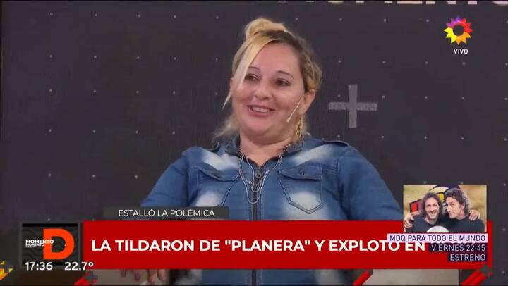 El tenso cruce entre Cinthia Fernández y la beneficiaria de planes sociales que se hizo viral