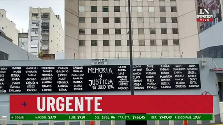 Alerta en la AMIA por una amenaza de bomba; la policía trabaja en el lugar
