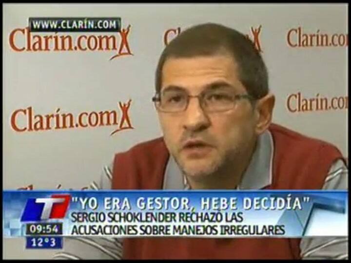 Schoklender: «Yo solo era un gestor, Hebe dirigía» (TN)