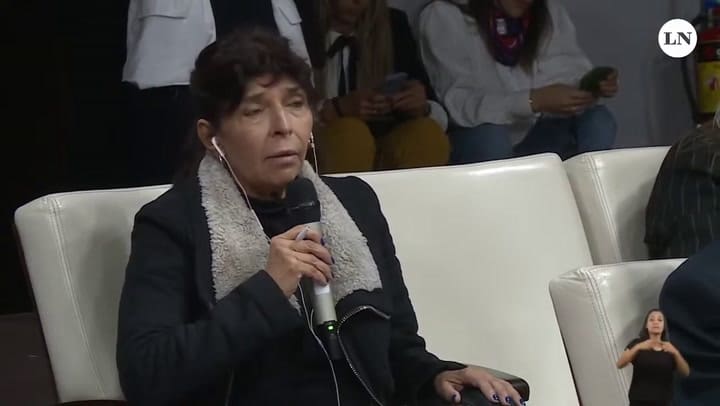 El cruce entre Adorni y Silvia Mercado