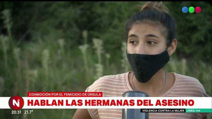 “No lo defendemos, va a pagar por esto”: hablaron las hermanas del asesino de Úrsula - Fuente: Telef