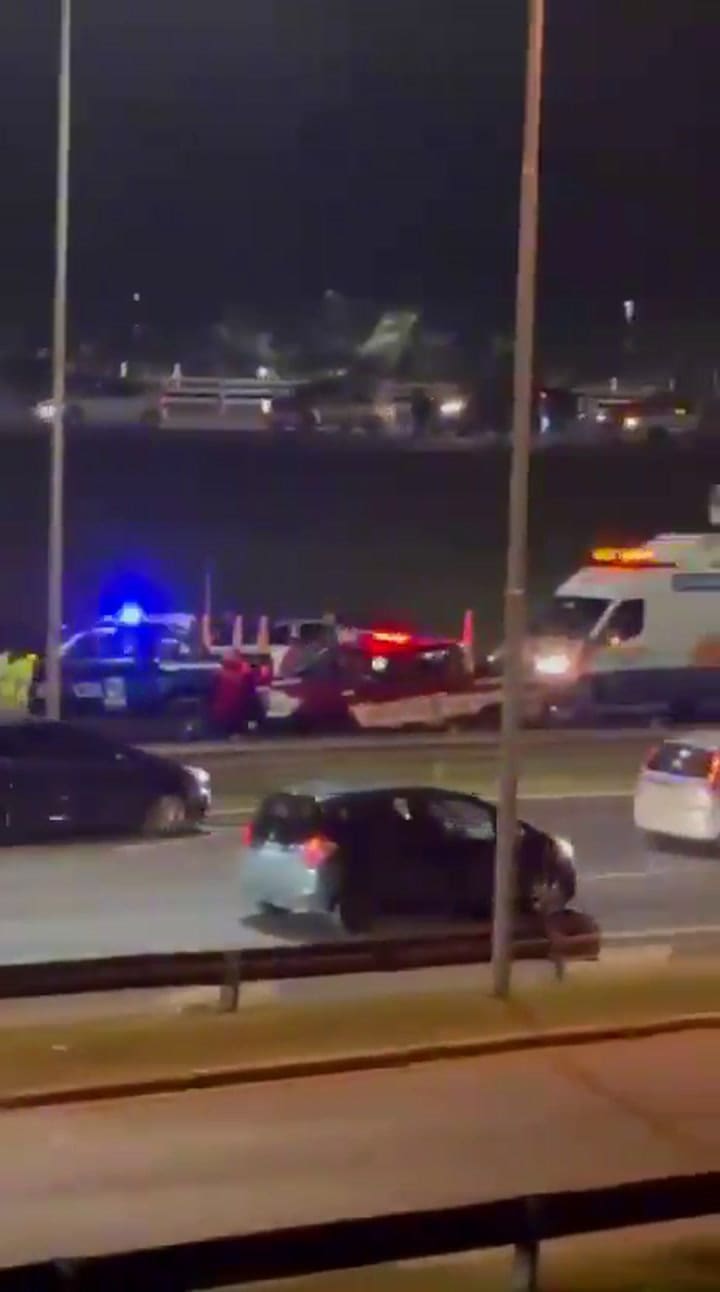 Un niño transitaba con su bicicleta por la colectora de la Panamericana, bajó a la vía principal y fue atropellado