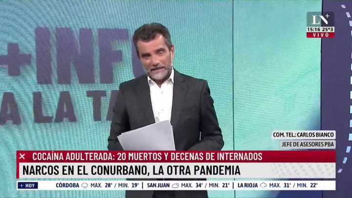 Entrevista a Carlos Bianco en LN+