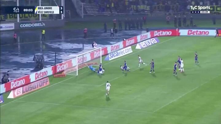 El gol con que Vélez venció a Boca en la semifinal de la Copa Argentina