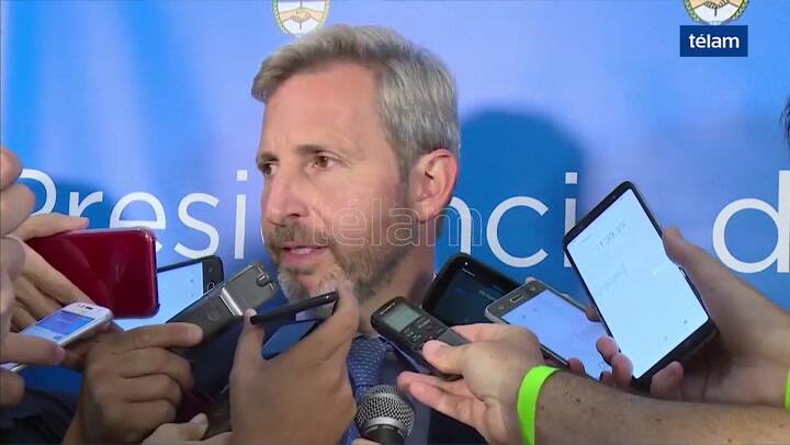 Frigerio se refirió al ingreso de los iraníes con pasaportes falsos - Fuente: Télam