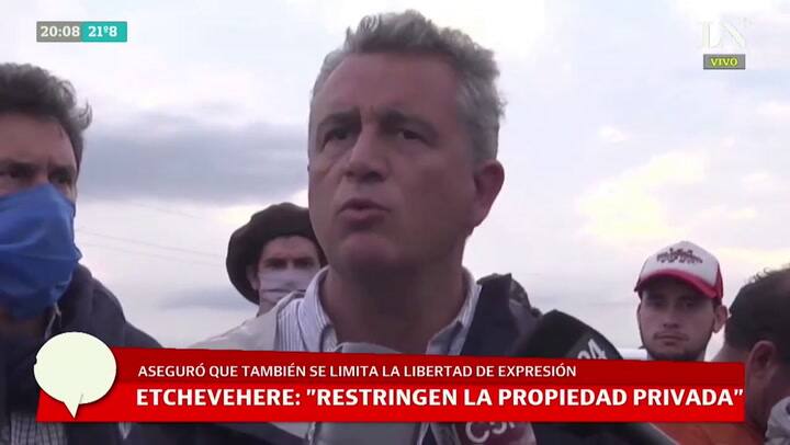La reacción de Luis Etchevehere tras conocer el fallo de la Justicia
