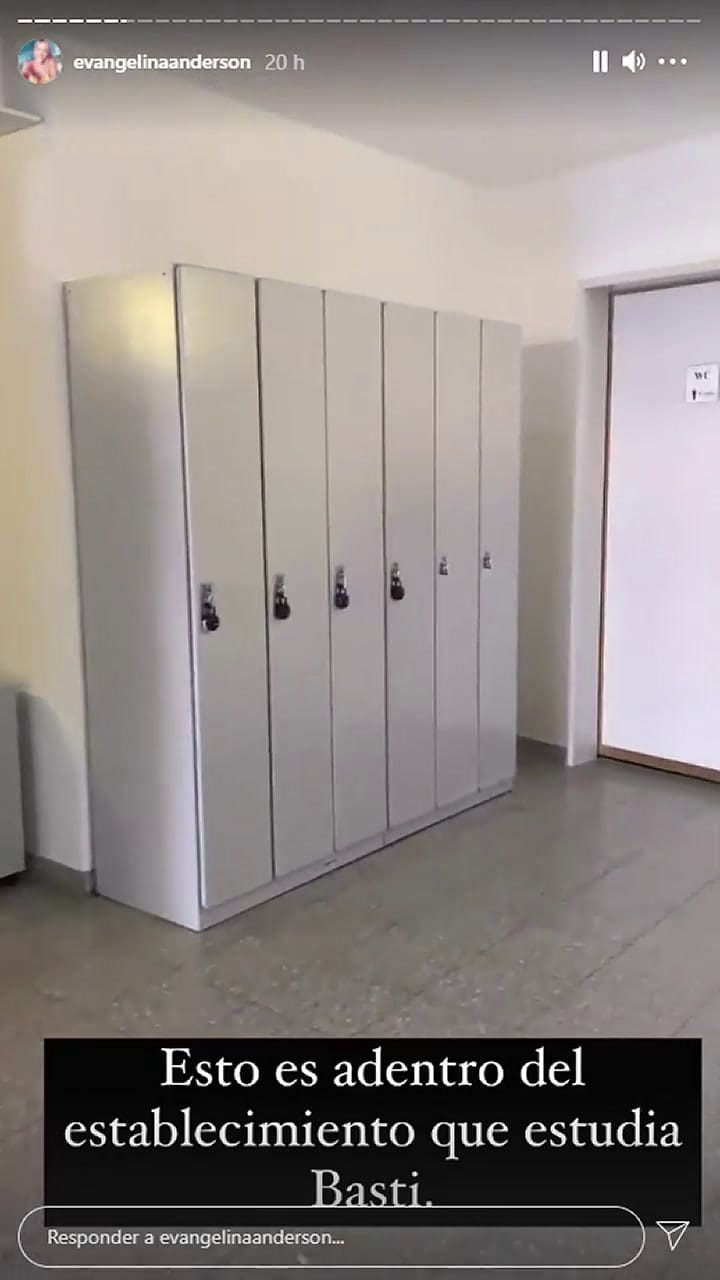 Evangelina Anderson recorrió el exclusivo colegio al que van sus hijos en Alemania