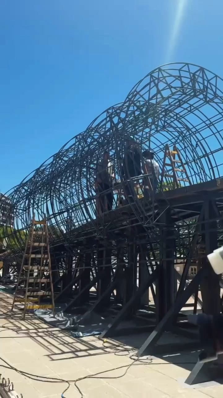 La Torre de Pisa de Spaghettis de Marta Minujín