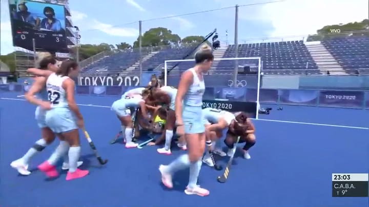 La emoción de Belen Succi