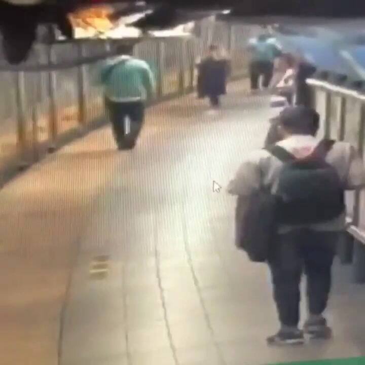 Robos en la línea C de subte - Crédito: @SalernoCarlos