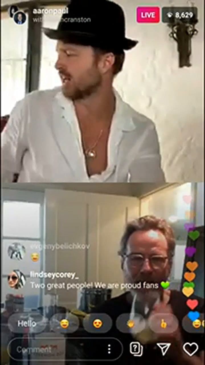 Aaron Paul y Bryan Cranston hablaron sobre Breaking Bad y Better Call Saul