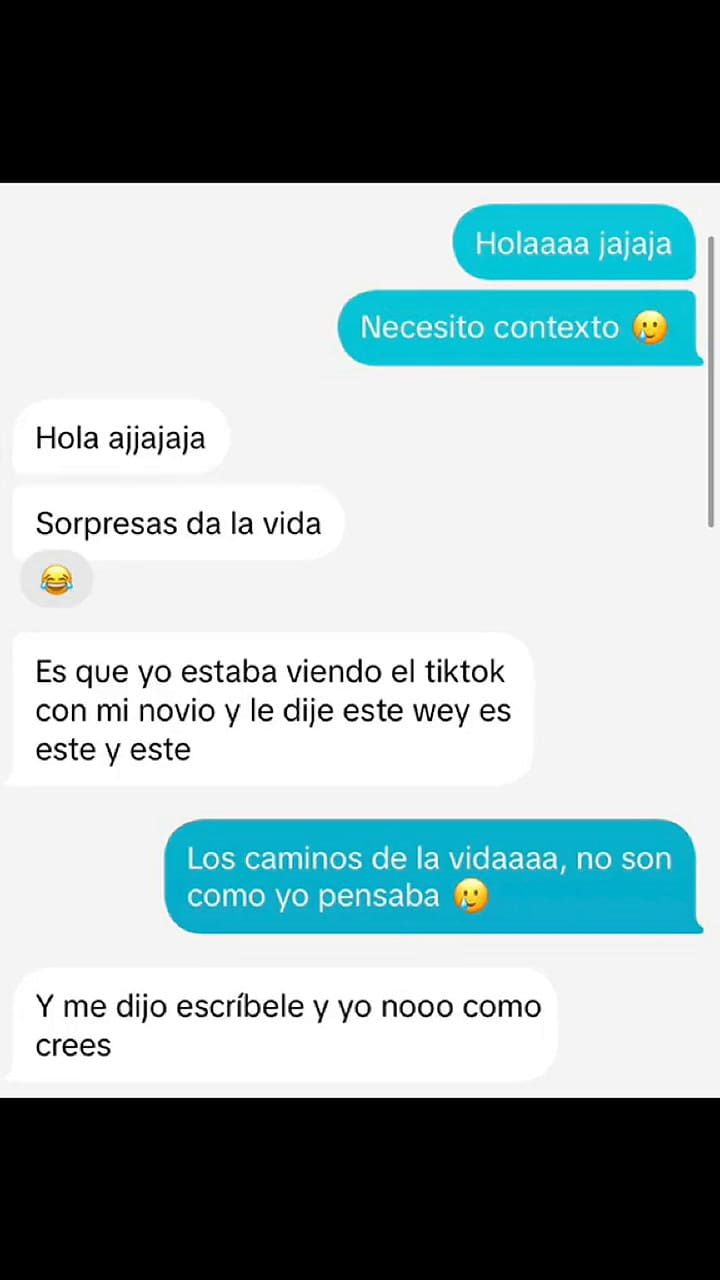 Por TikTok se enteró que su marido le era infiel