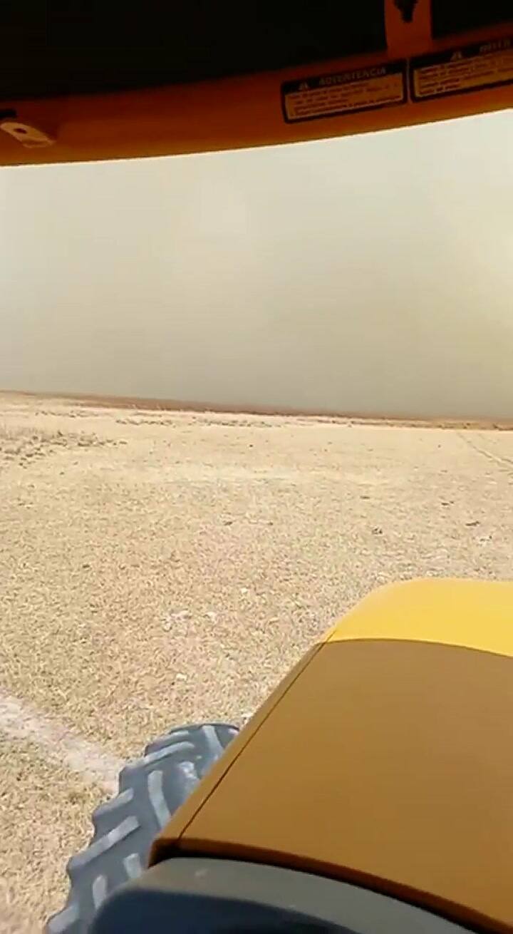 Campo de el productor Martin Gómez ubicado a 30 km de la localidad correntina de Mercedes