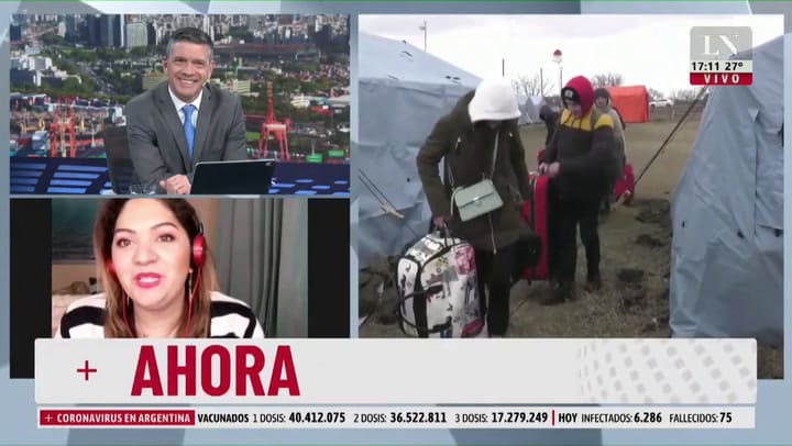 El estremecedor relato de la enfermera argentina que ayuda a refugiados ucranianos