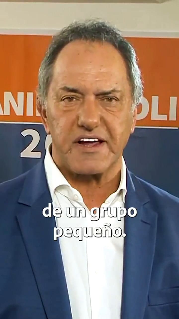 Daniel Scioli lanzó su primer spot de campaña
