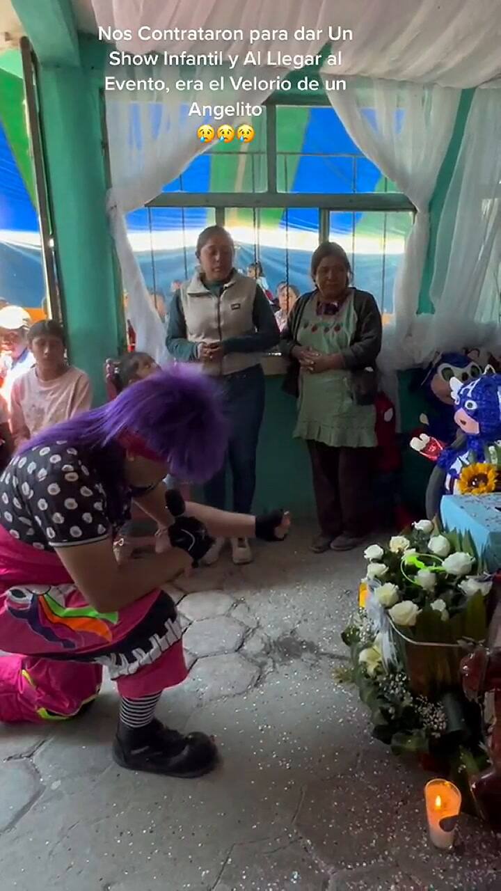 Payaso velorio 2