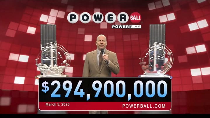 Los resultados del sorteo de Powerball del miércoles 5 de marzo de 2025