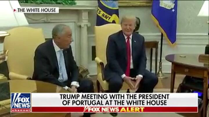 La insólita conversación de Trump que tuvo como protagonista a Cristiano Ronaldo - Fuente: Fox News