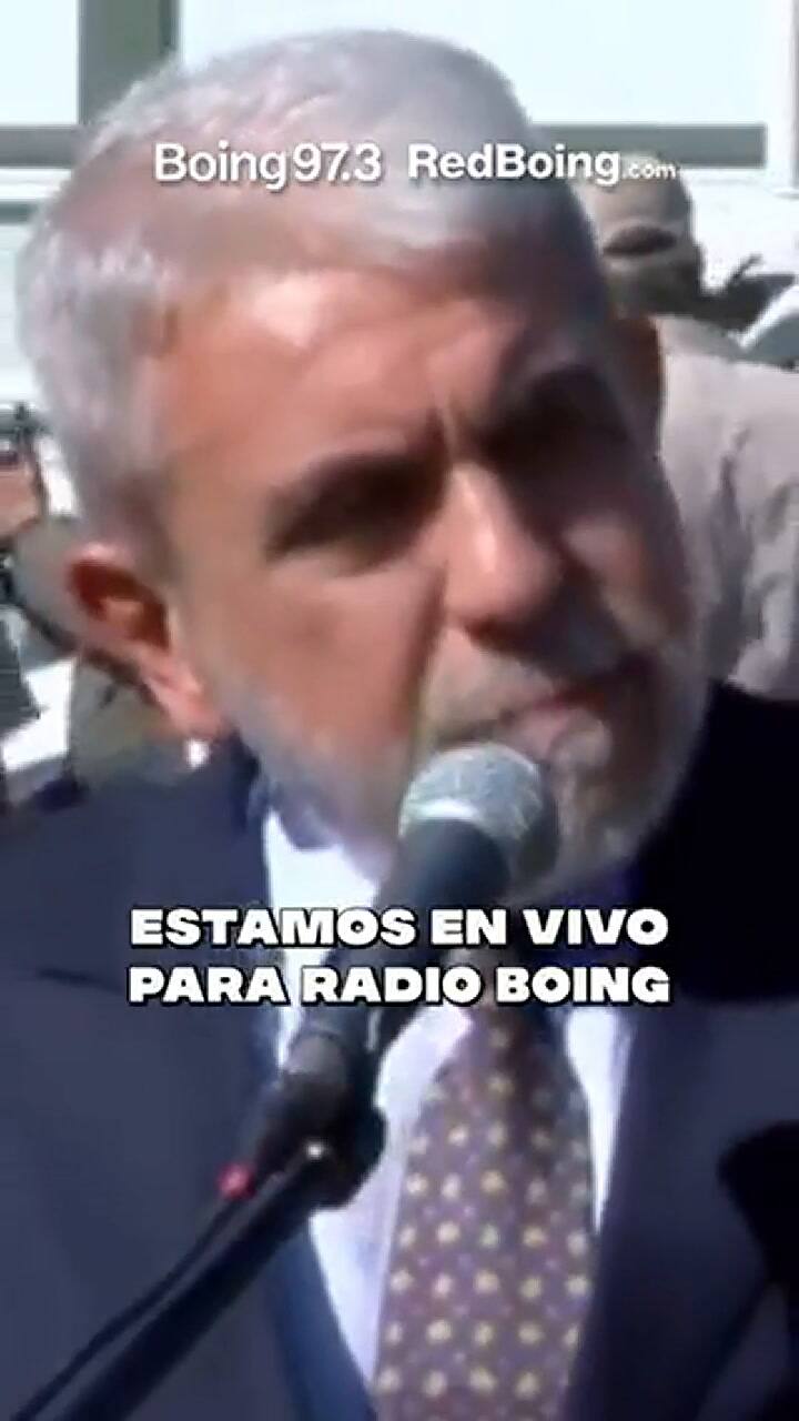 El ministro de Seguridad, Aníbal Fernández, abandonó la conferencia de prensa