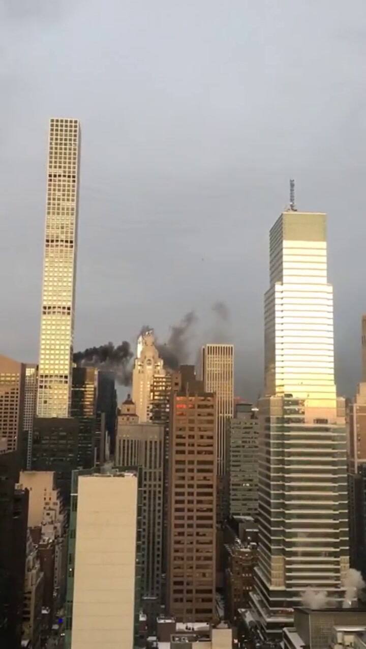 Incendio en la Trump Tower, en Nueva York