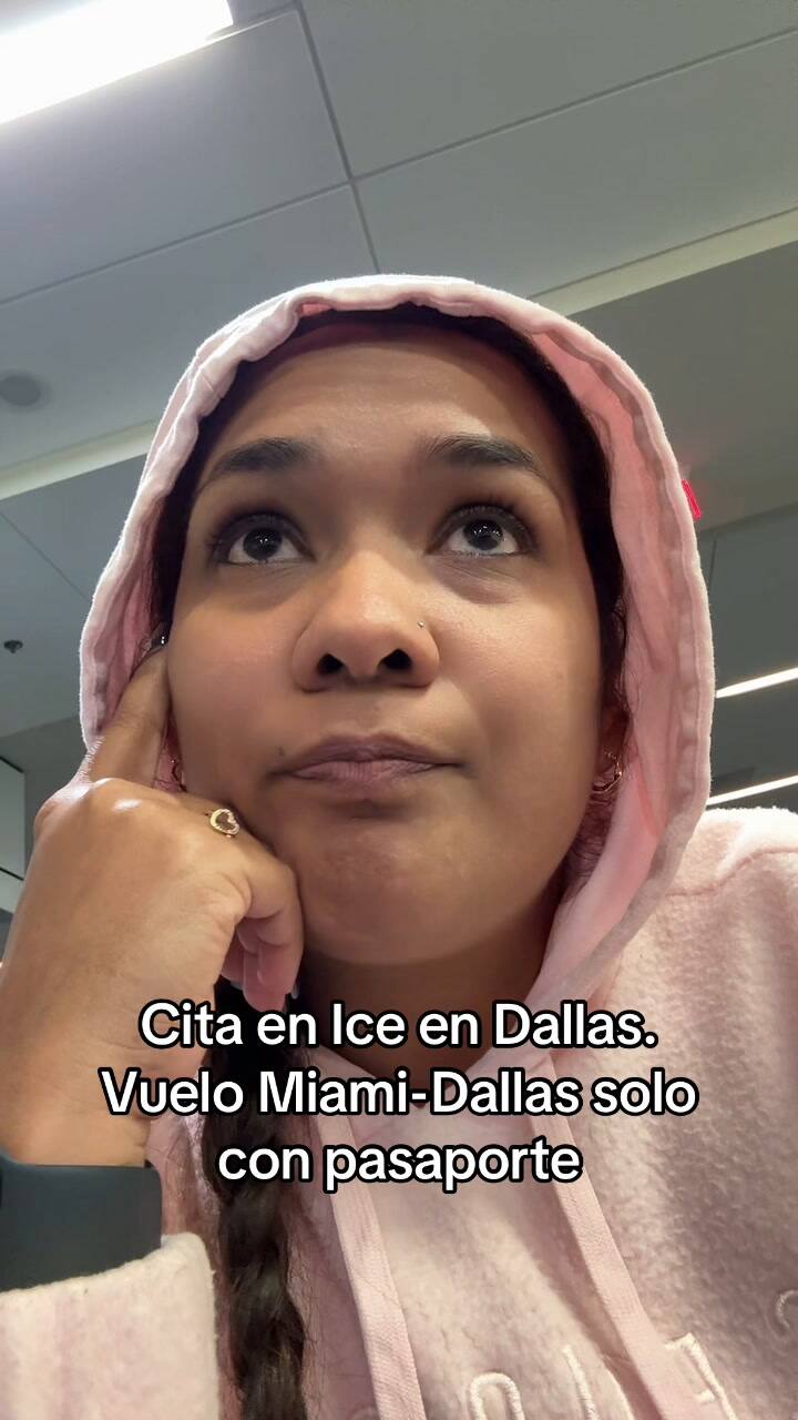 Es venezolana y contó cómo fue su cita con ICE en Dallas