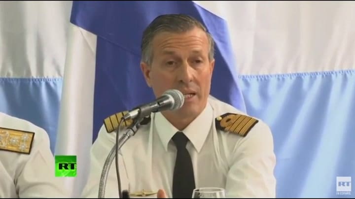 Enrique Balbi explicó el momento de la implosión en el submarino - Fuente: RT