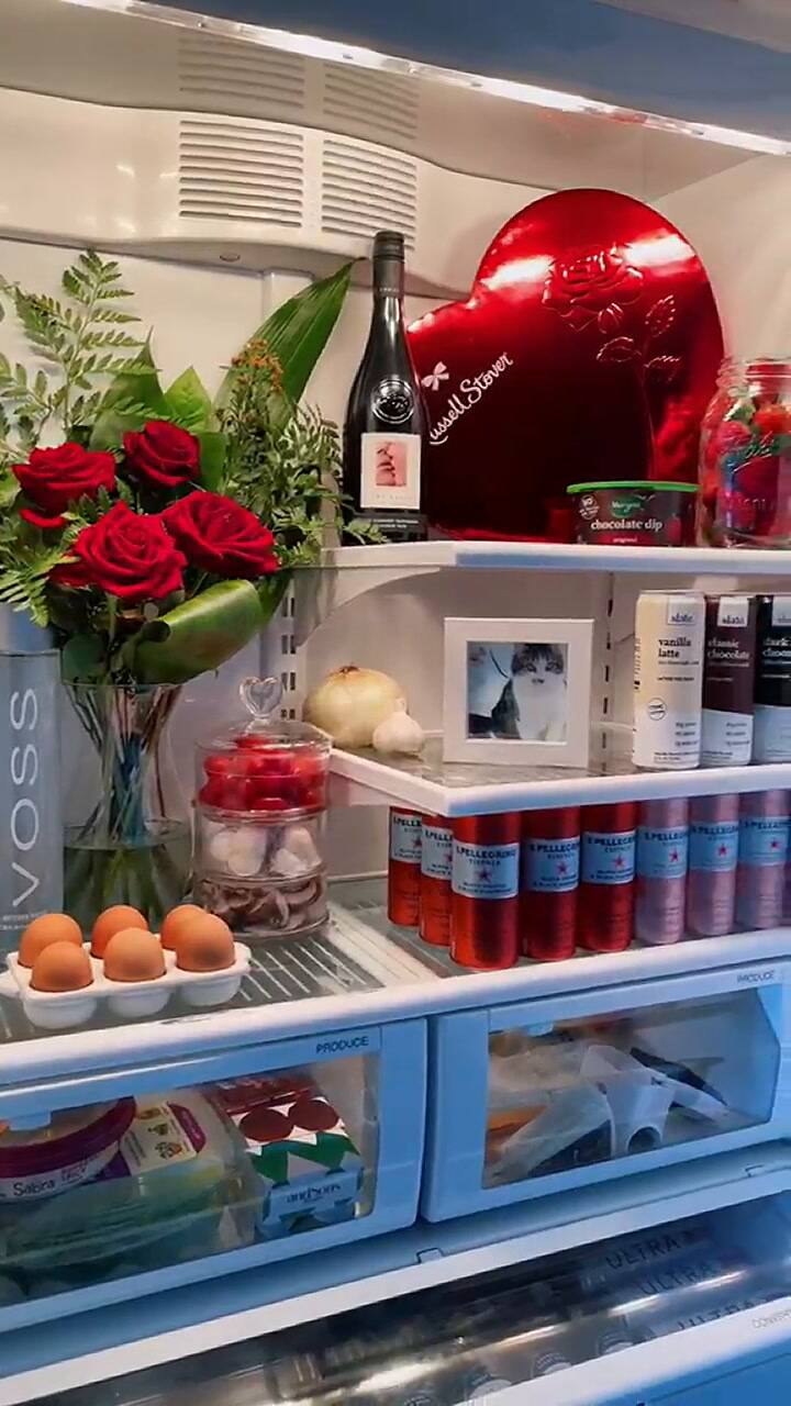 La decoración de San Valentín fue una de las favoritas de sus seguidores