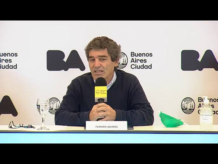 Fernán Quirós: 'No debemos progresar con medidas de apertura ni en la Ciudad ni en la provincia'