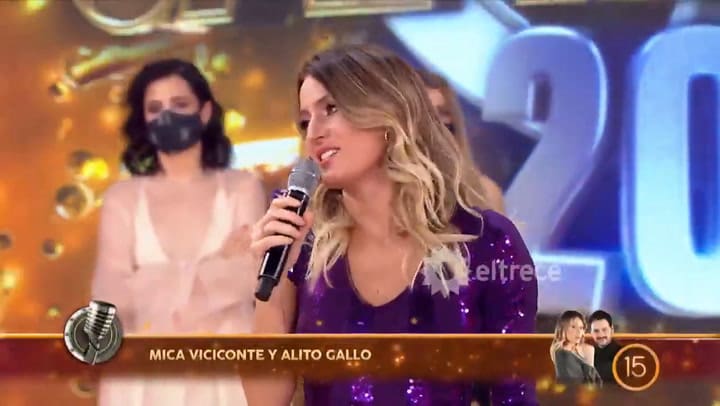 Cantando 2020. 'La bomba Tucumana' y Mica Viciconte, en una fuerte discusión - Fuente: eltrece