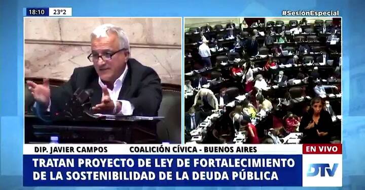 Sergio Massa justifica su ataque de risa: 'Tengo derecho a sonreír ante la broma de un diputado'