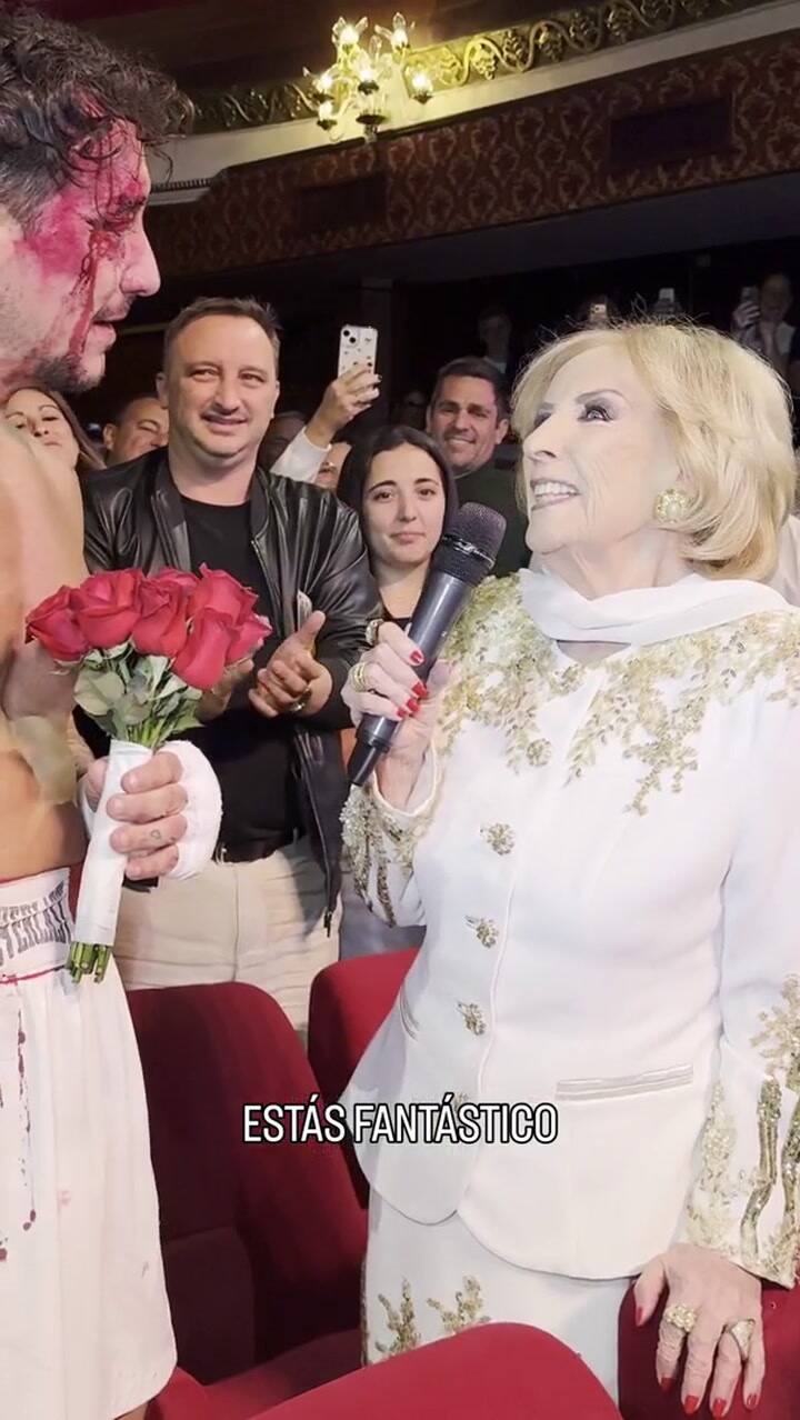 La insólita pregunta que Mirtha Legrand le hizo a Nico Vázquez en Rocky
