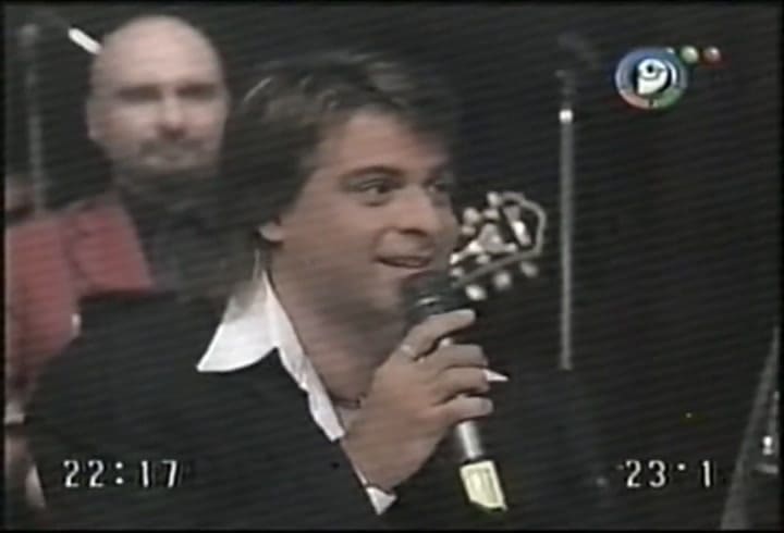 Michael Giménez en el programa de Susana Giménez