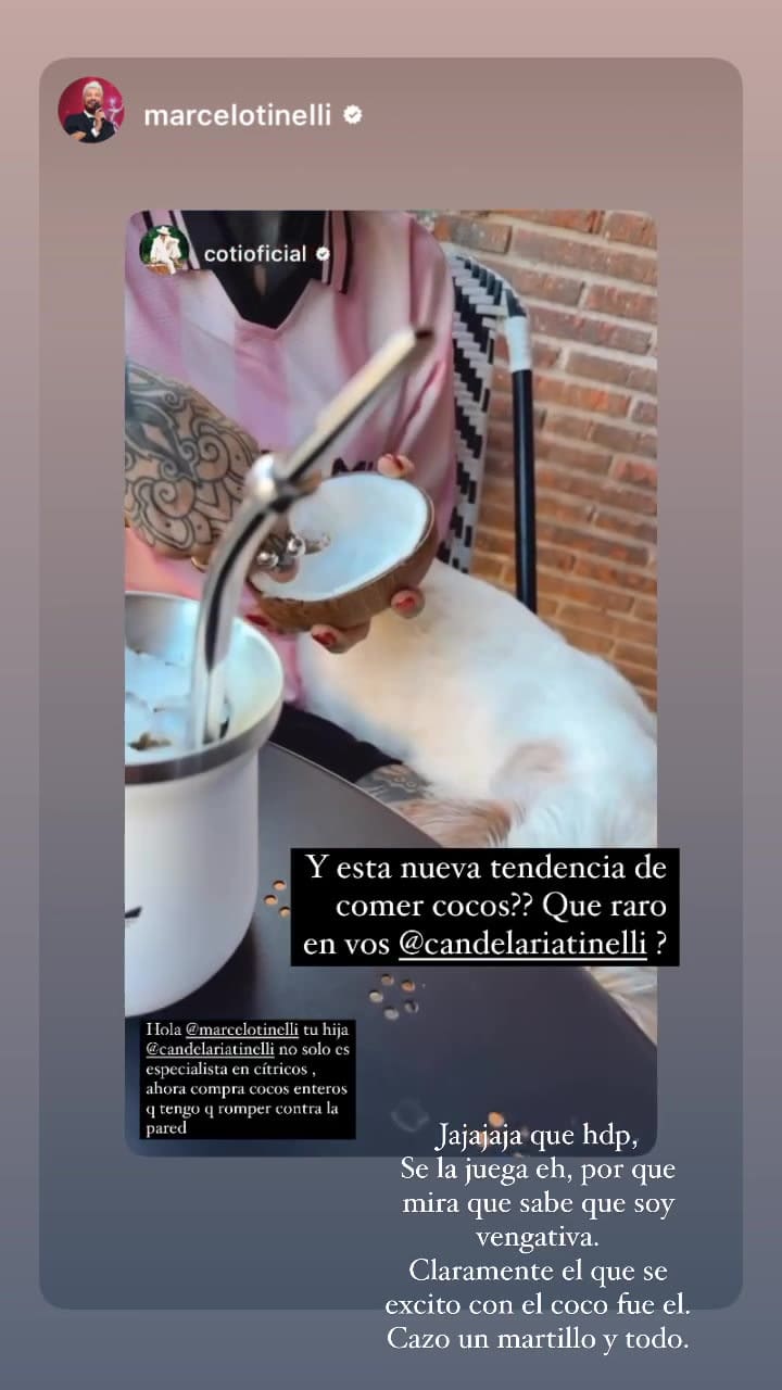 Durante su estadía en España, Candelaria Tinelli se volvió fan de una fruta tropical