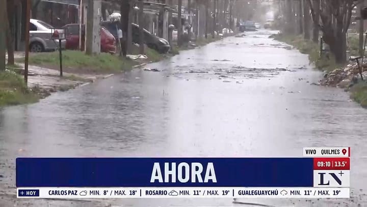 Quilmes pasada por agua