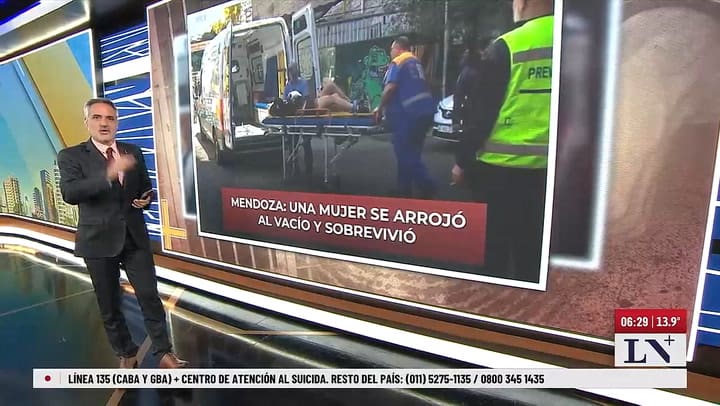 Violencia en el conurbano: robo, llanto y llamado desgarrador