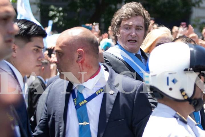 agresión milei