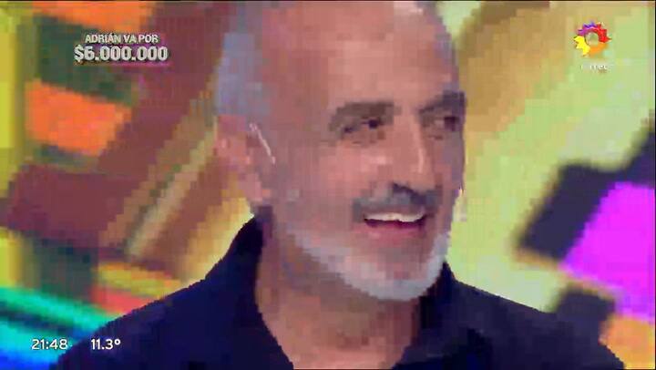 El participante que sorprendio a Guido al contar con quien fue al programa