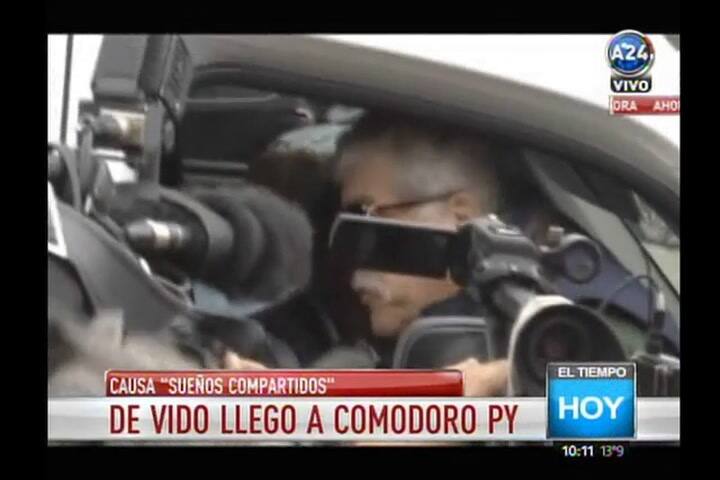De Vido llegó a Comodoro Py